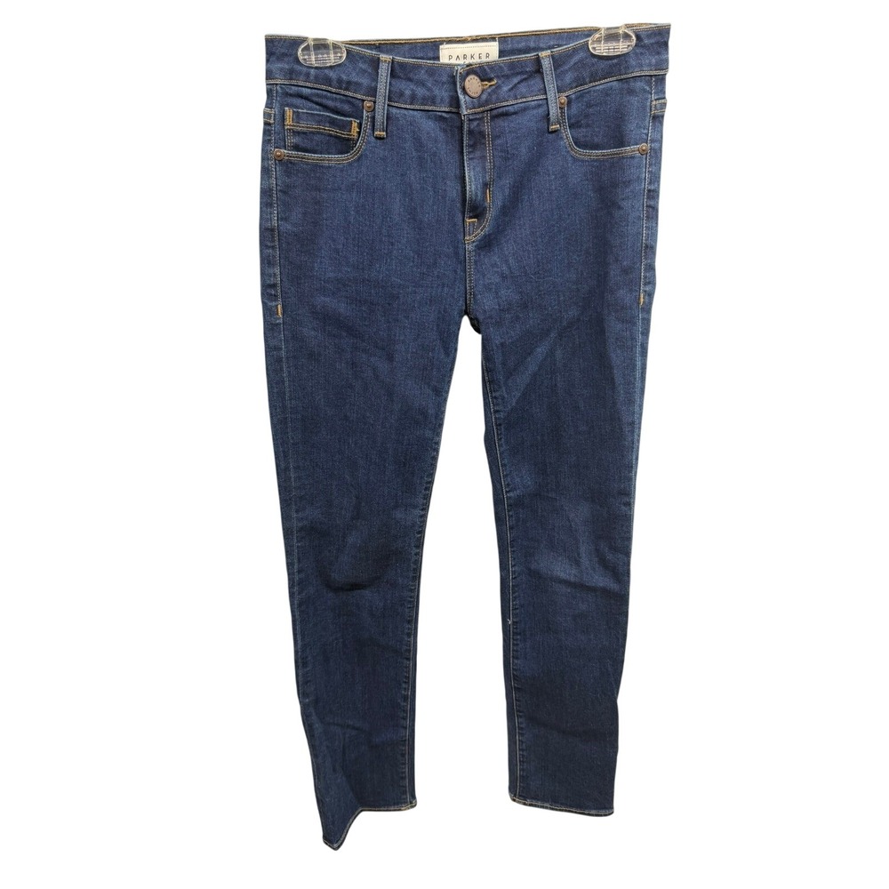 Parker Smith Women's Sz 2 "Runaround Sue" Dark Wash Straight Leg Jeans